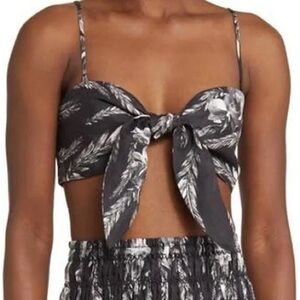 All Saints Riah Mia Bandeau Tie Top